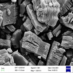 Pó de nanoflocos multicamadas de carboneto de titânio Ti3C2Tx MXene