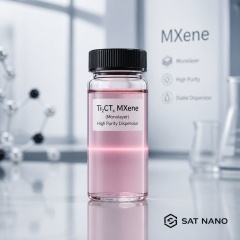 Dispersão de MXene de carboneto de titânio Ti2CTx de camada única