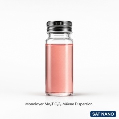 Dispersão de MXene de carboneto de titânio e molibdênio Mo2TiC2Tx de camada única