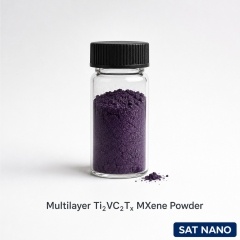Pó de MXene Ti2VC2Tx de carboneto de titânio e vanádio de camada única