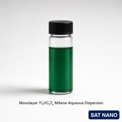 Dispersão de MXene Ti2VC2Tx de carboneto de titânio e vanádio de camada única